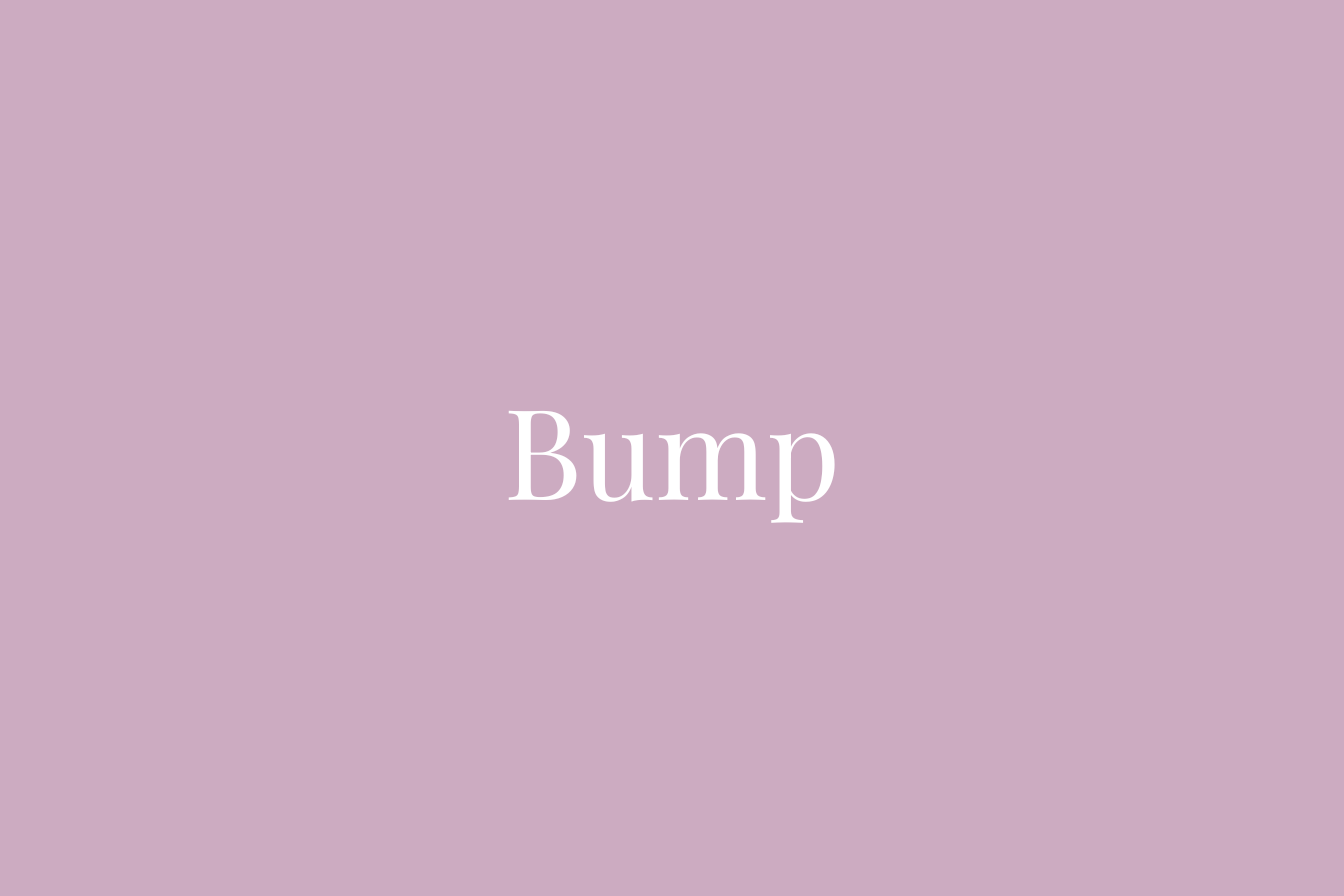 What Does Bump Mean?
